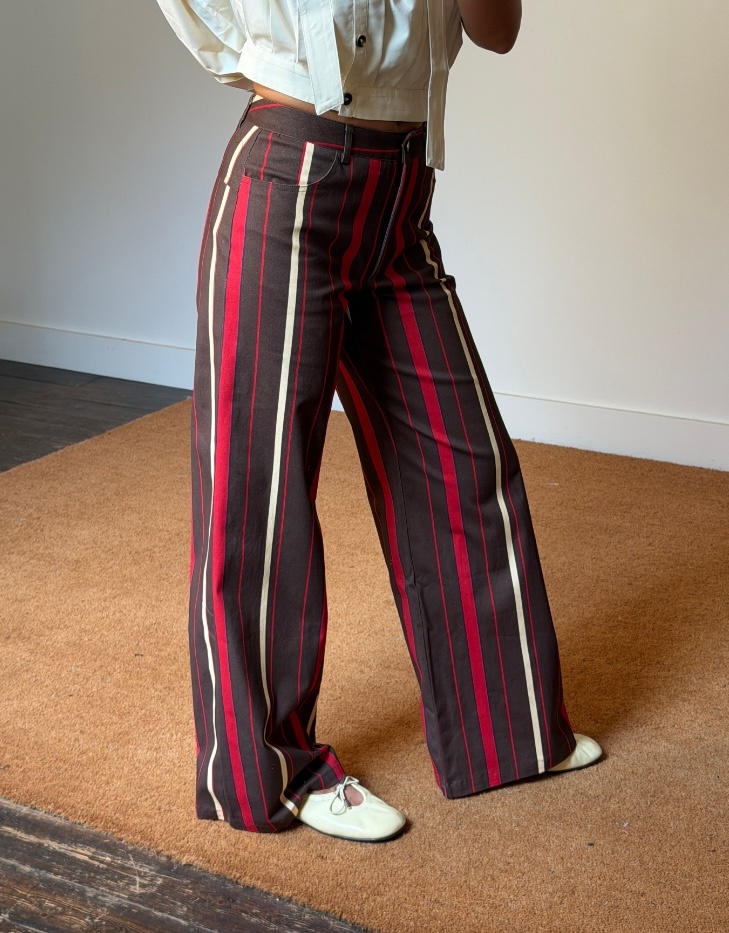 Laagam Leroy Striped Trousers