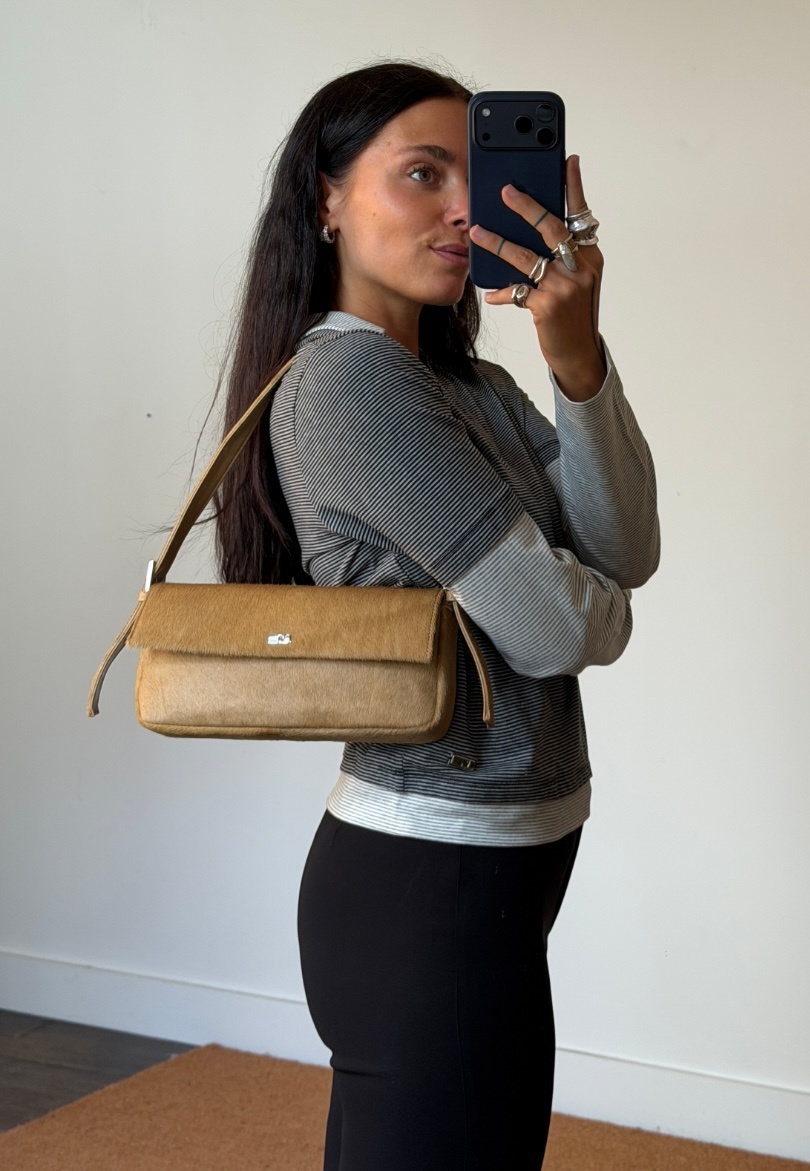 Laagam Miranda Calf Hair Bag