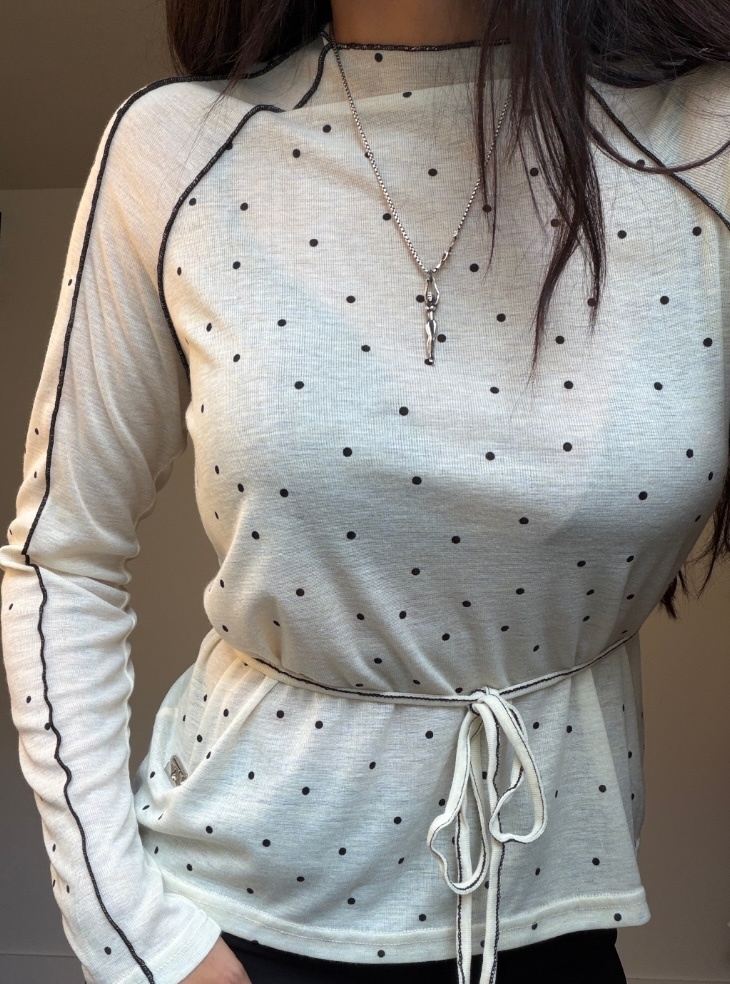 Laagam Harper Polka Dot Longsleeve