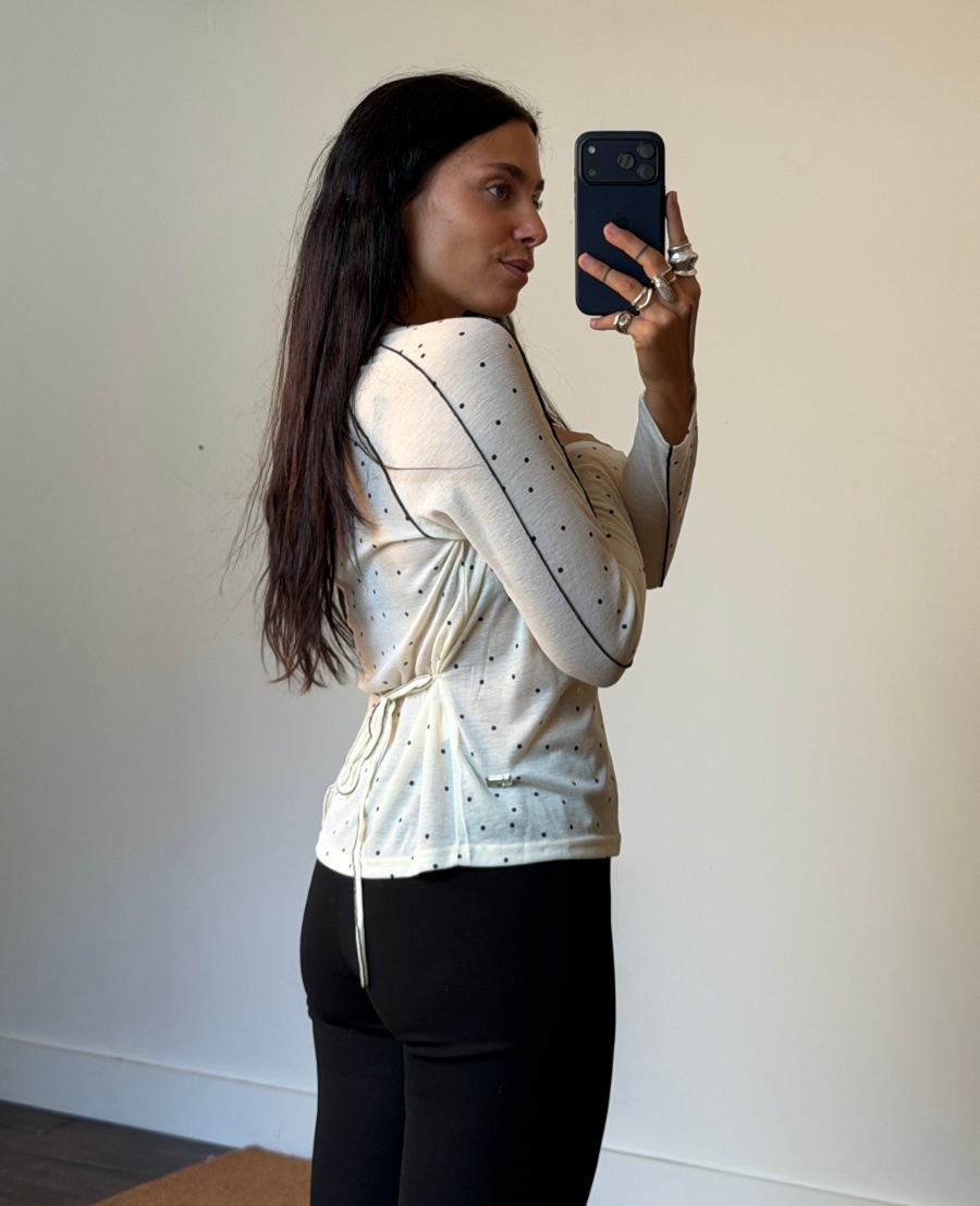 Laagam Harper Polka Dot Longsleeve
