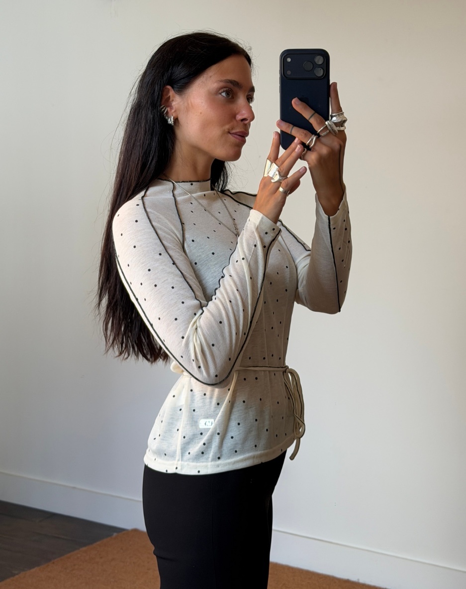 Laagam Harper Polka Dot Longsleeve