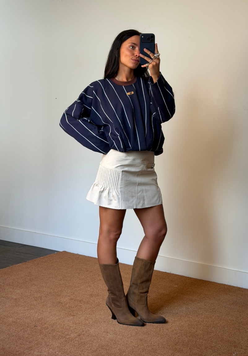 Laagam Kelly Striped Sweatshirt