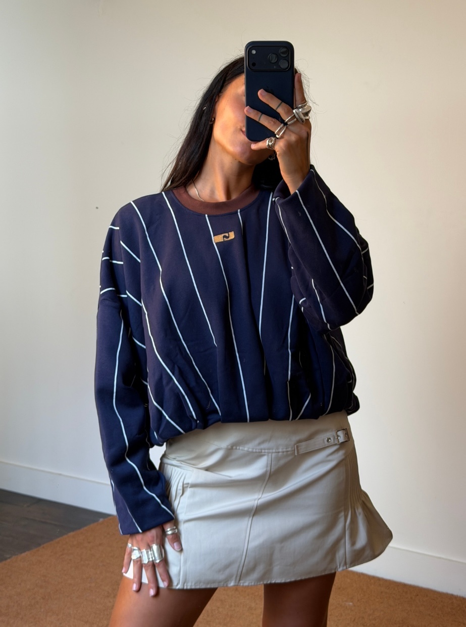 Laagam Kelly Striped Sweatshirt