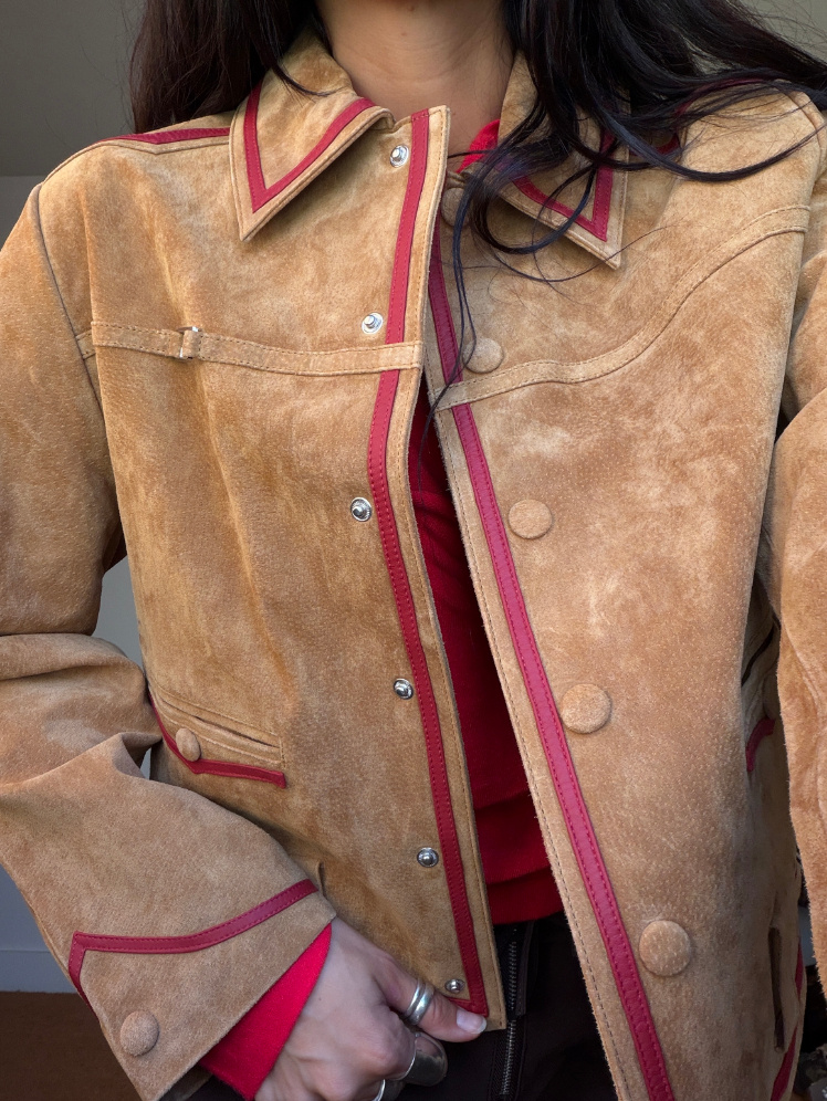 Laagam Aveline Suede Jacket