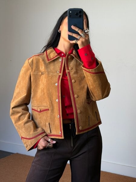 Laagam Aveline Suede Jacket
