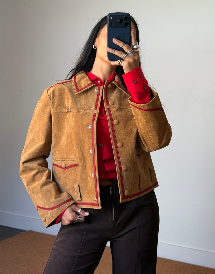 Laagam Aveline Suede Jacket