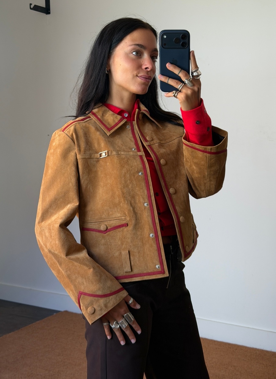 Laagam Aveline Suede Jacket
