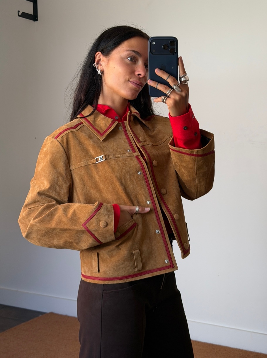 Laagam Aveline Suede Jacket
