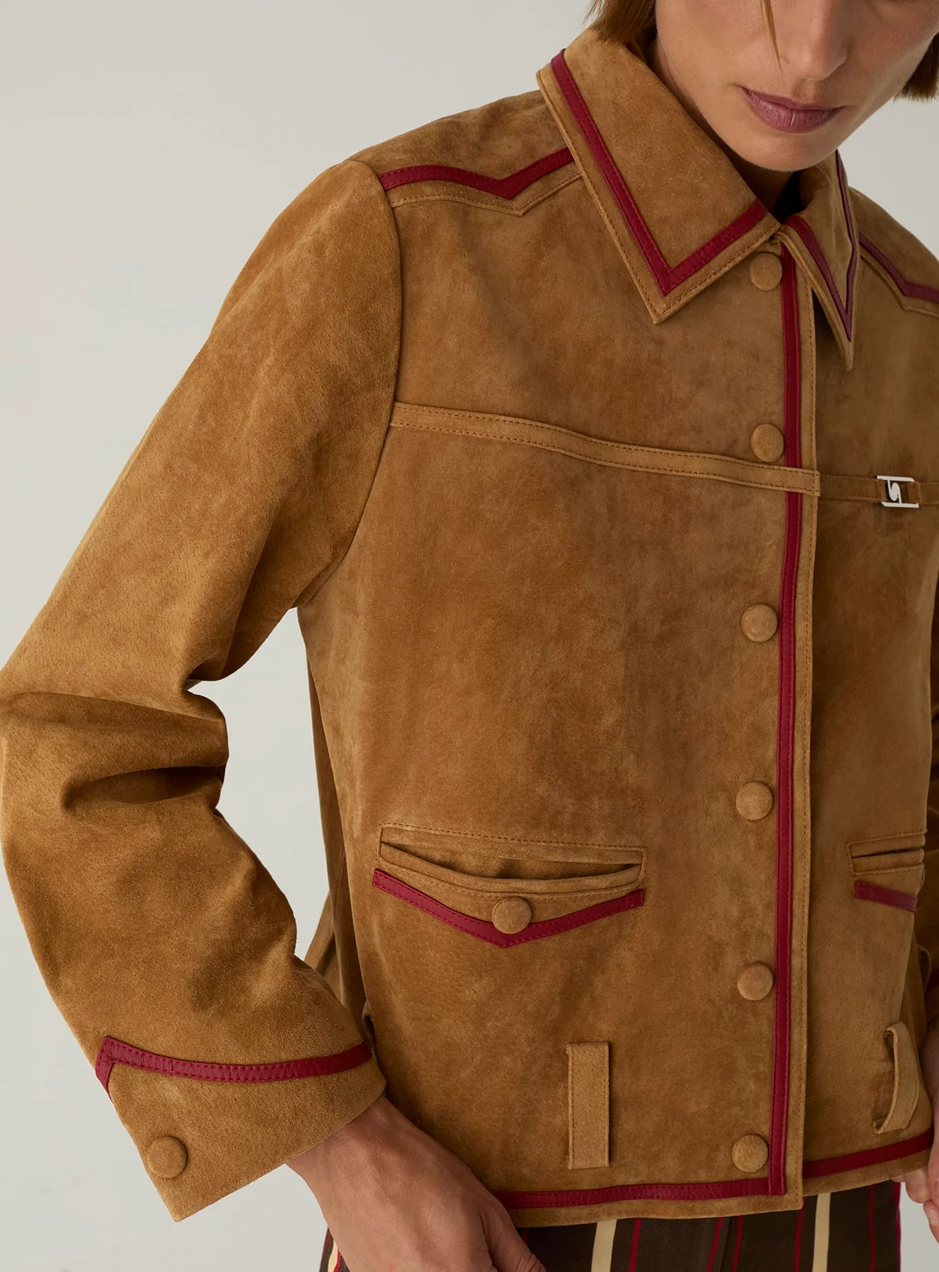 Laagam Aveline Suede Jacket