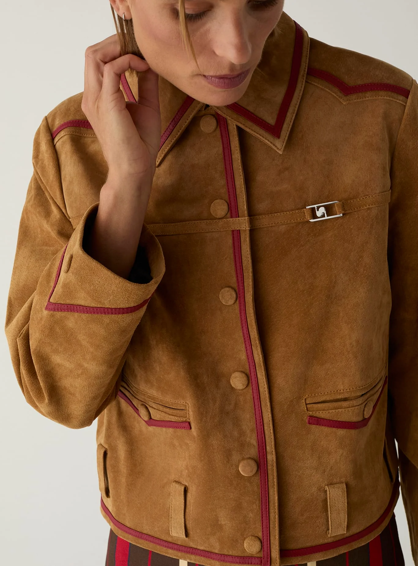 Laagam Aveline Suede Jacket