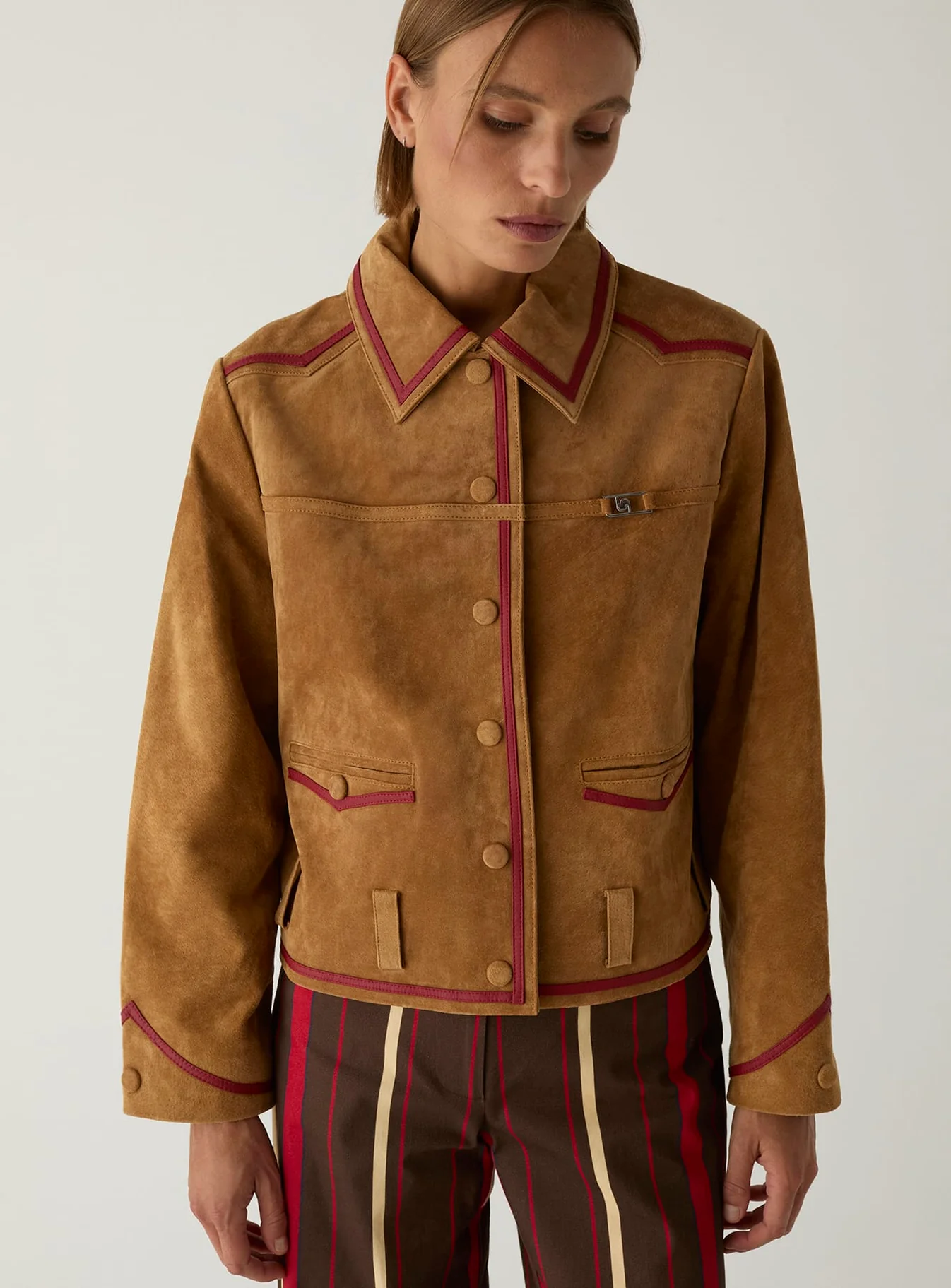 Laagam Aveline Suede Jacket