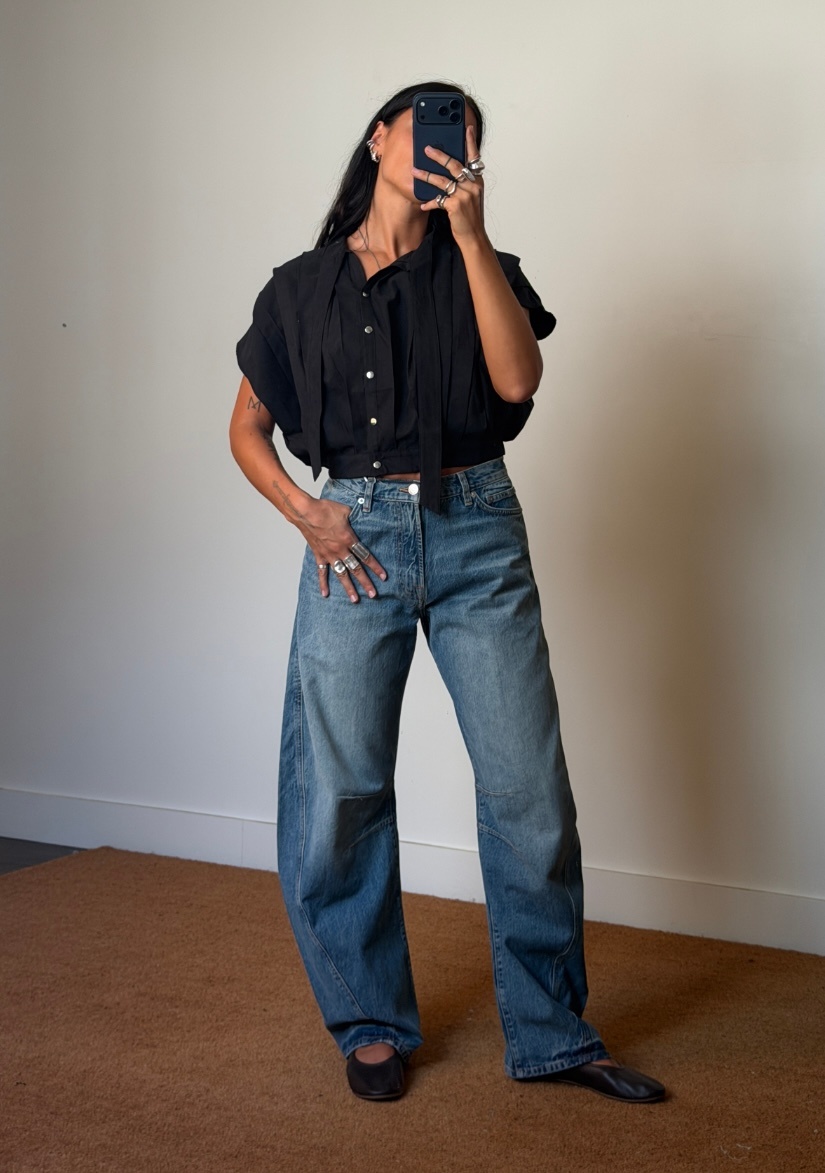 Laagam Kora Pleated Blouse