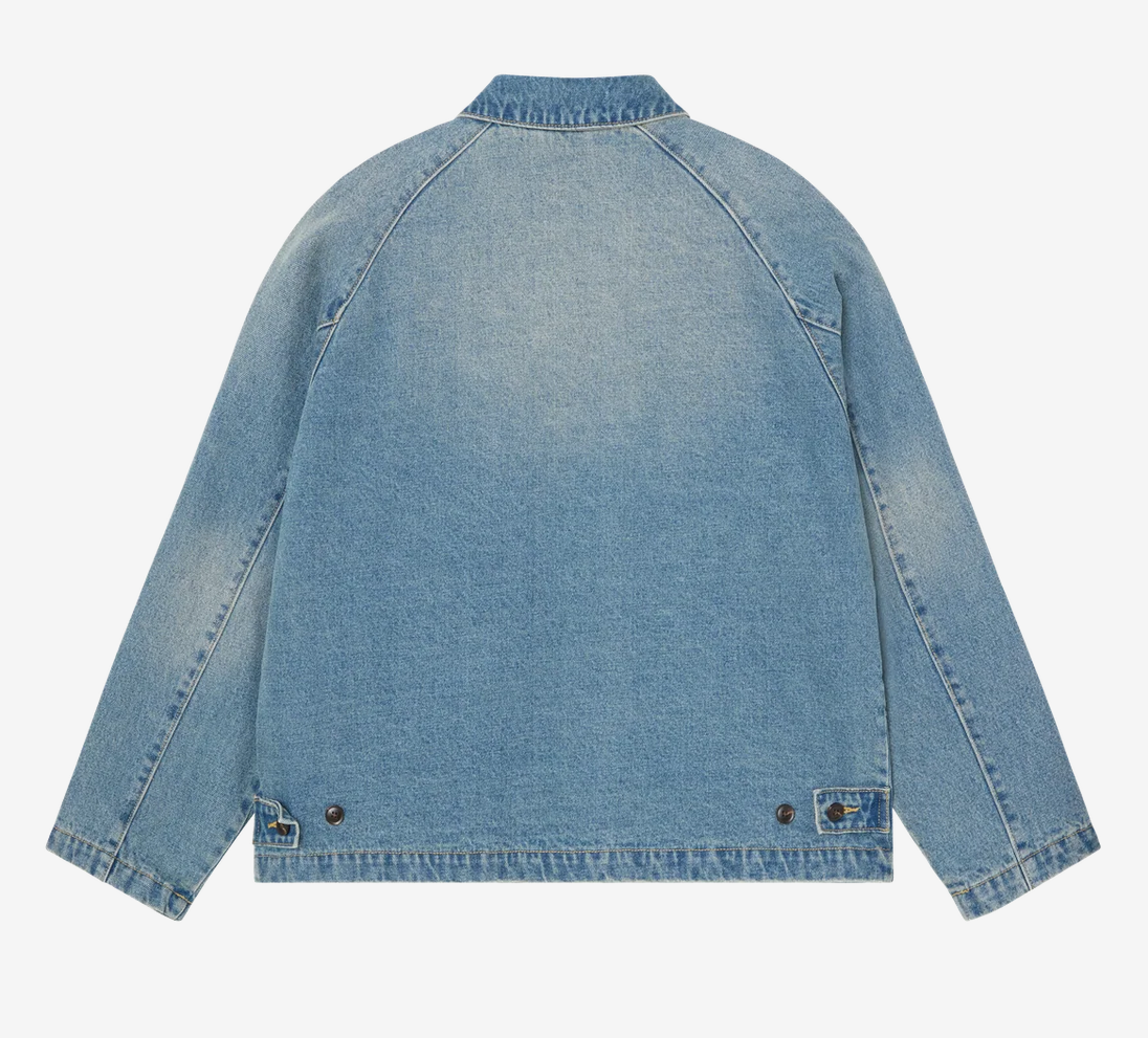 Obey Men Caden Denim Work Jacket