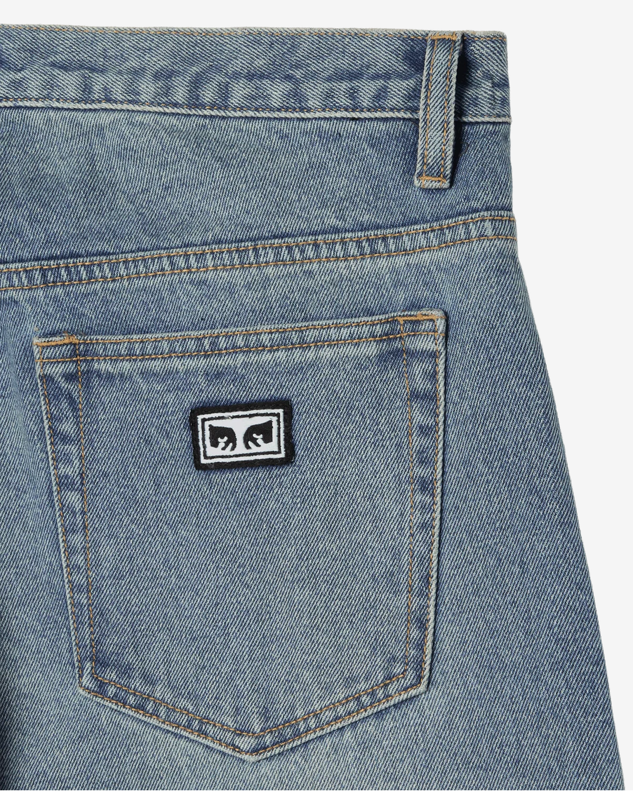 Obey Men Boxcar Straight Denim Trousers