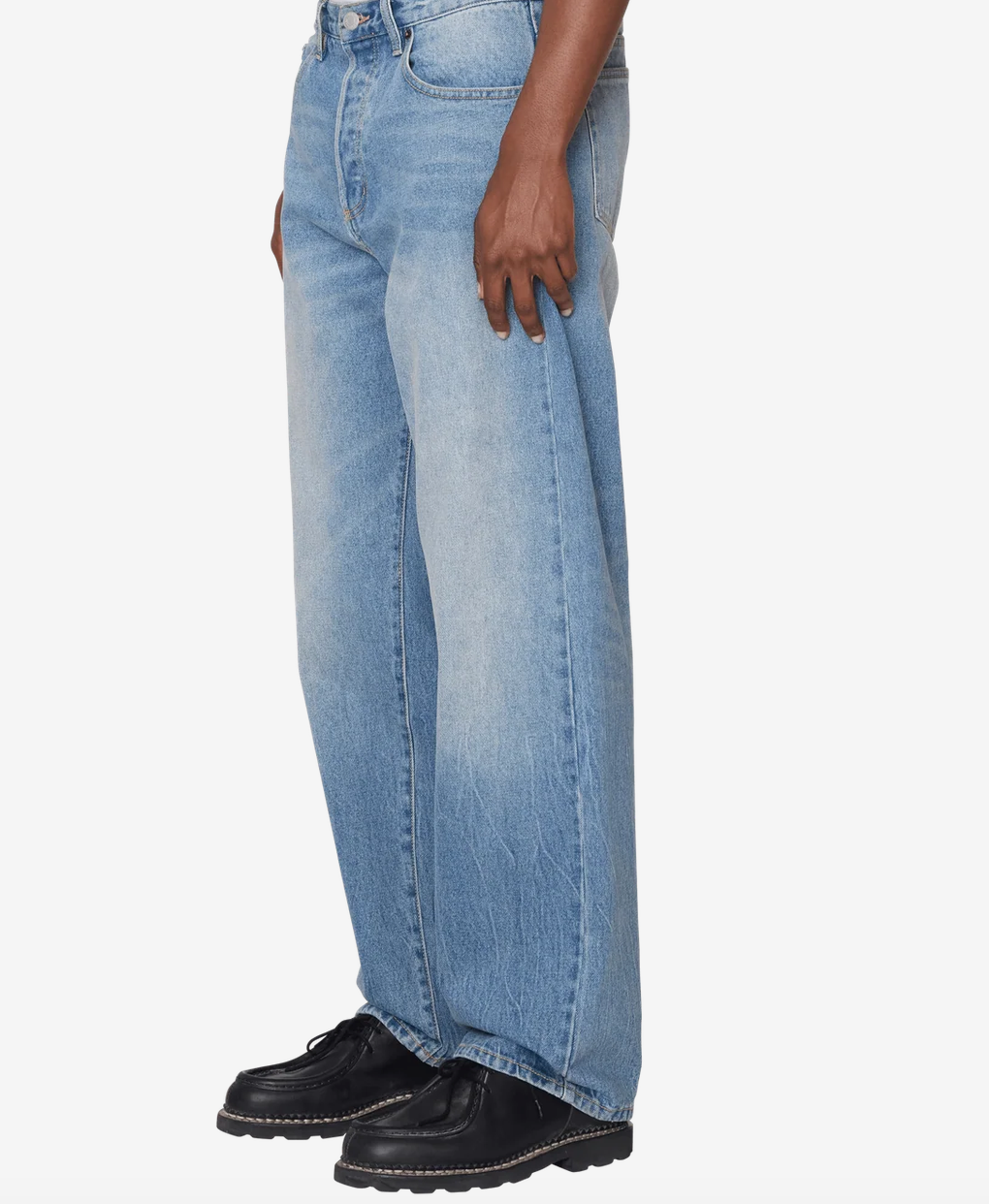 Obey Men Boxcar Straight Denim Trousers