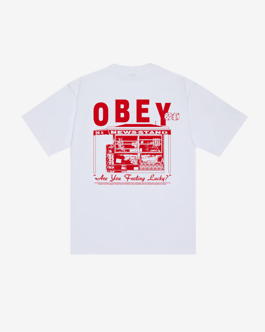 Obey Men Newstand T-Shirt