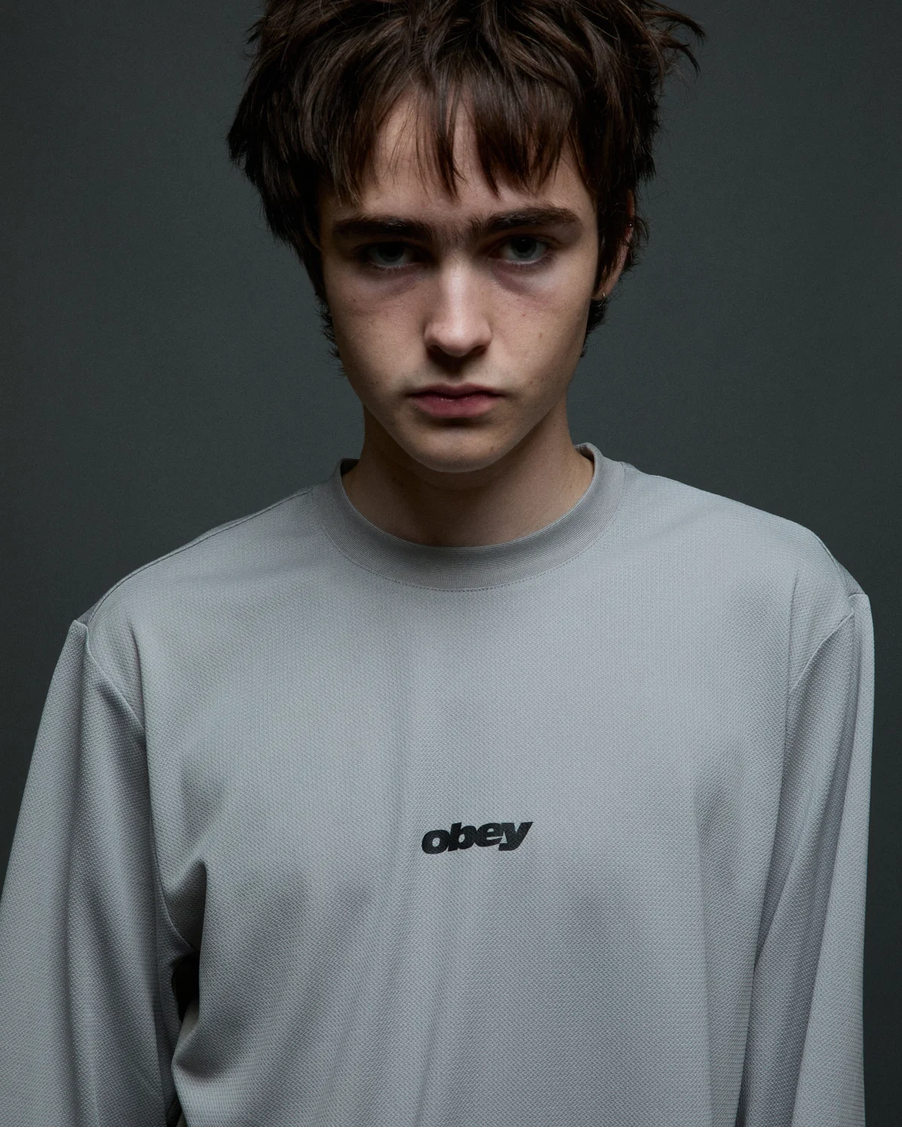 Obey Men Basecamp Knit Longsleeve