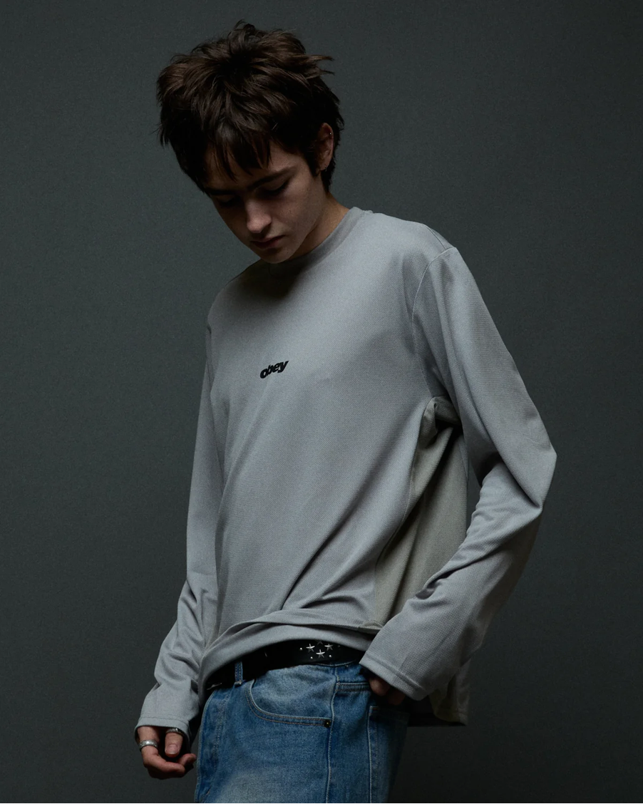Obey Men Basecamp Knit Longsleeve