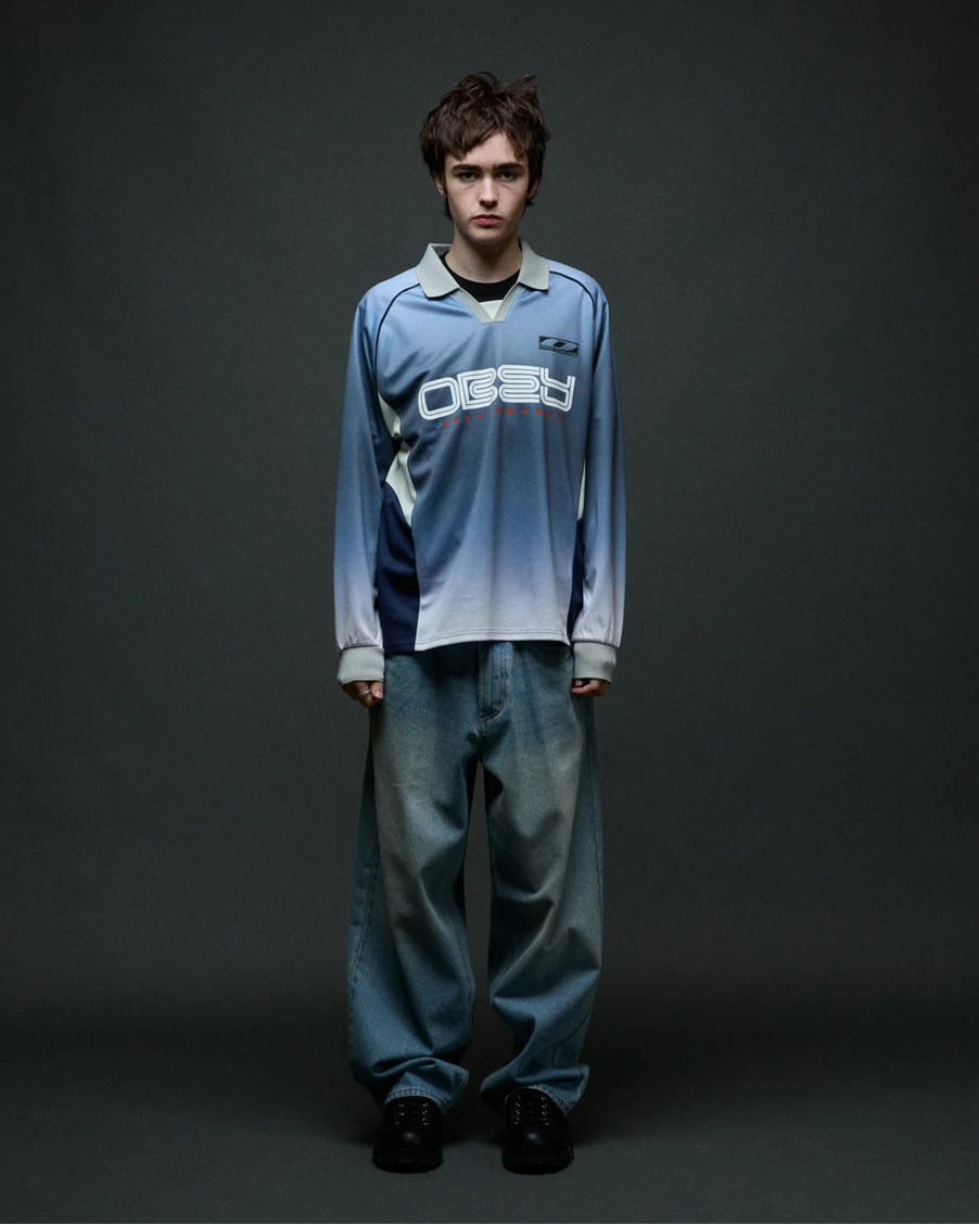 Obey Men Spectrum '89 Jersey Longsleeve
