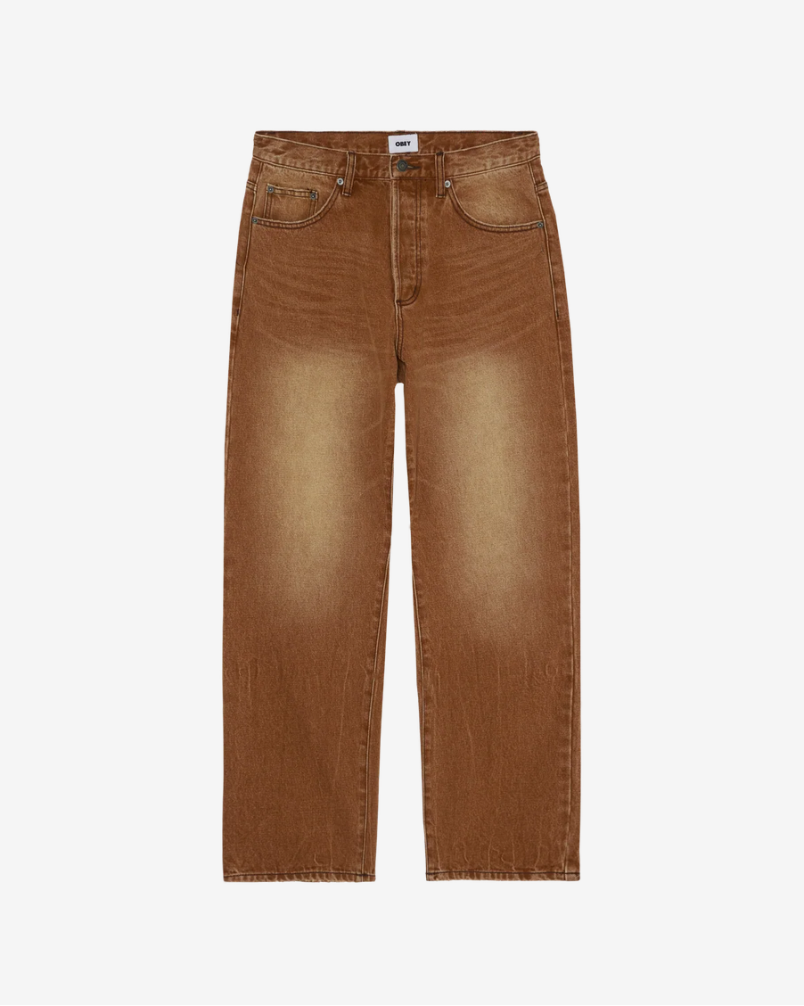 Obey Men Boxcar Straight Jeans