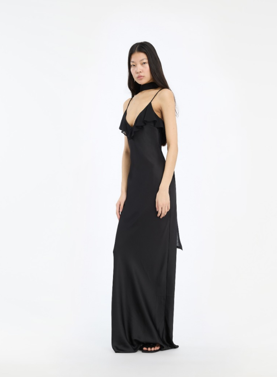 Rotate V-Neck Slip Dress