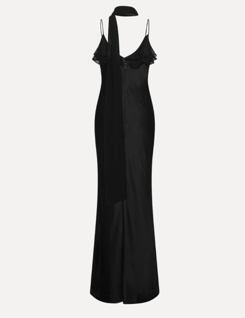 Rotate V-Neck Slip Dress