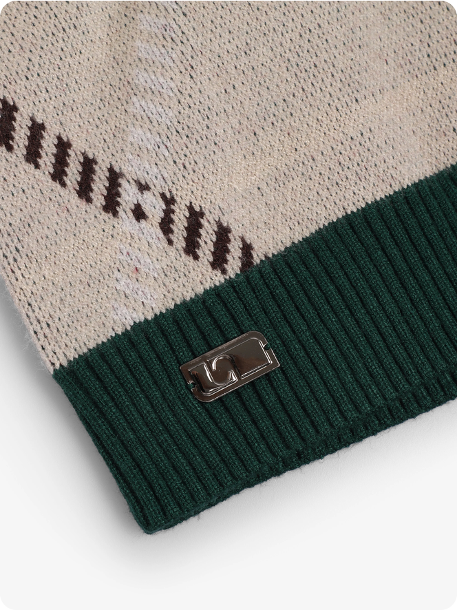 Laagam Laufey Checked Knit