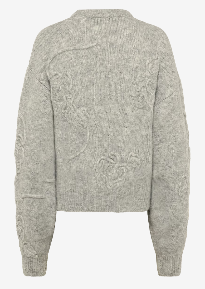 Rotate 3D Flower Knit