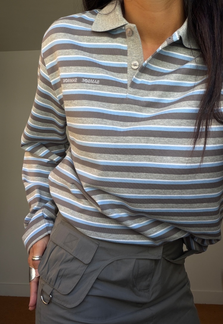 Samsoe Samsoe Women Sadover Polo Longsleeve
