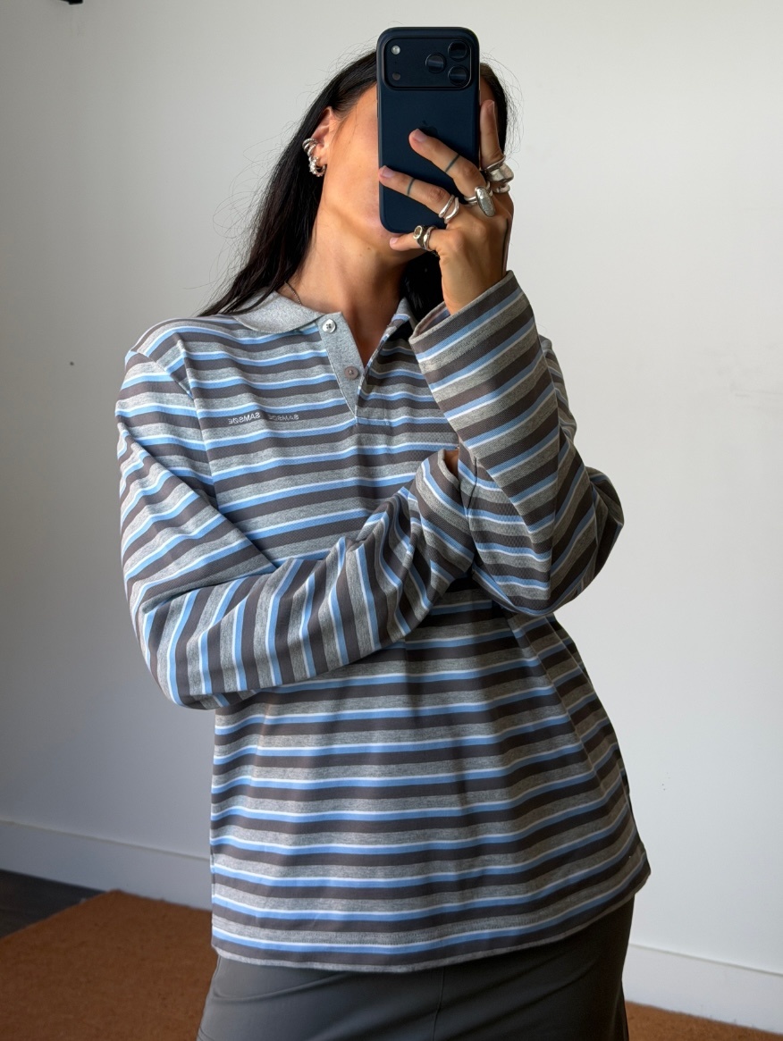 Samsoe Samsoe Women Sadover Polo Longsleeve