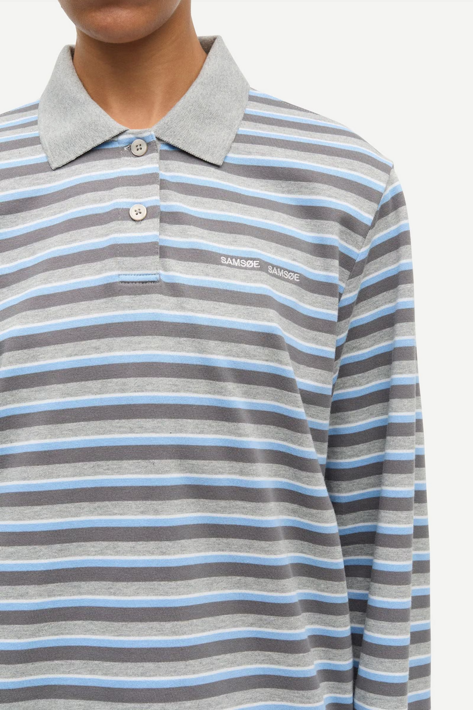 Samsoe Samsoe Women Sadover Polo Longsleeve
