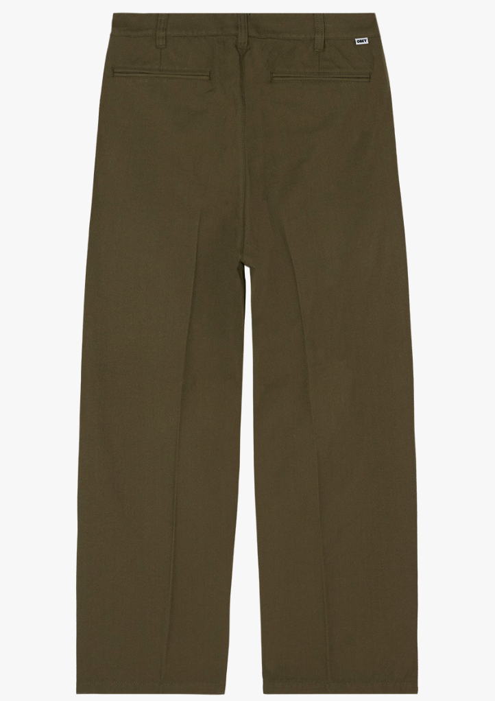 Obey Men Dean Pleated Trousers