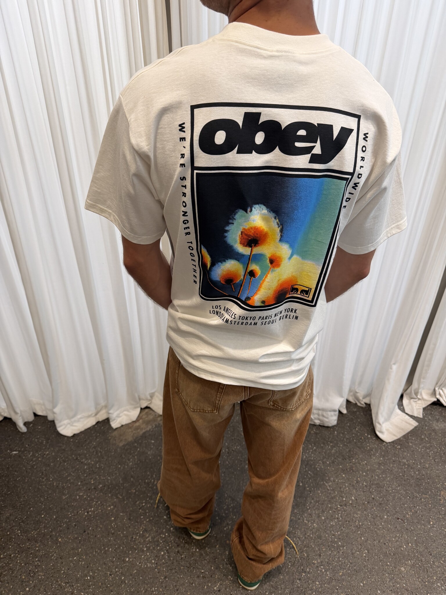 Obey Men Boxcar Straight Jeans