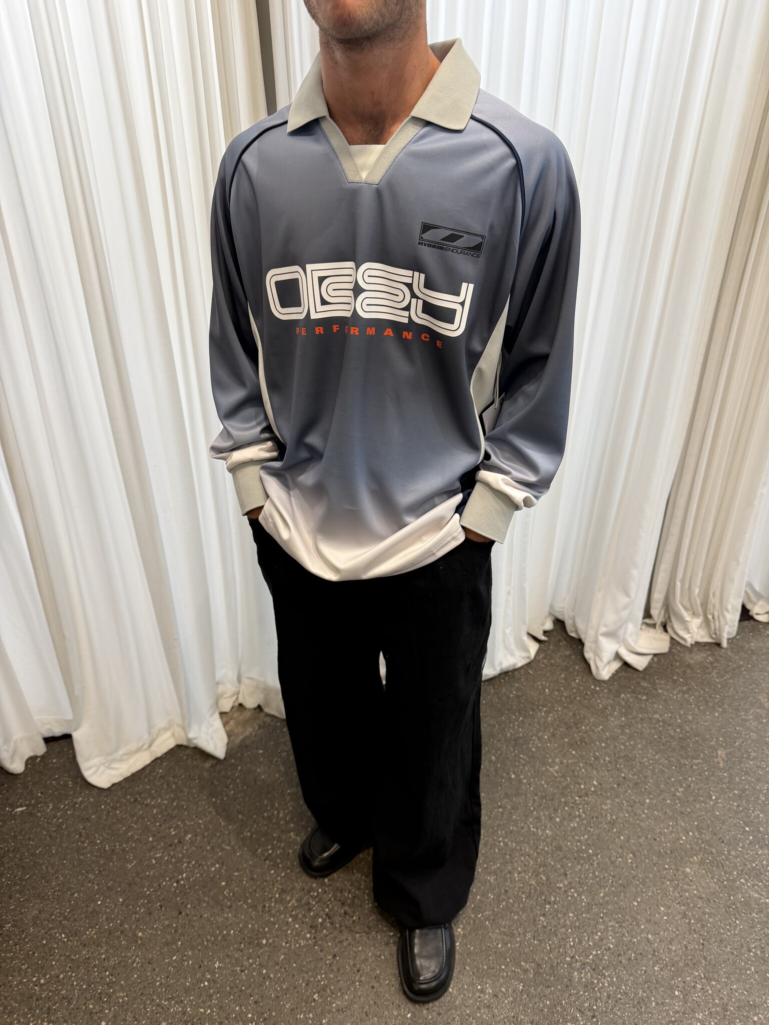 Obey Men Spectrum '89 Jersey Longsleeve