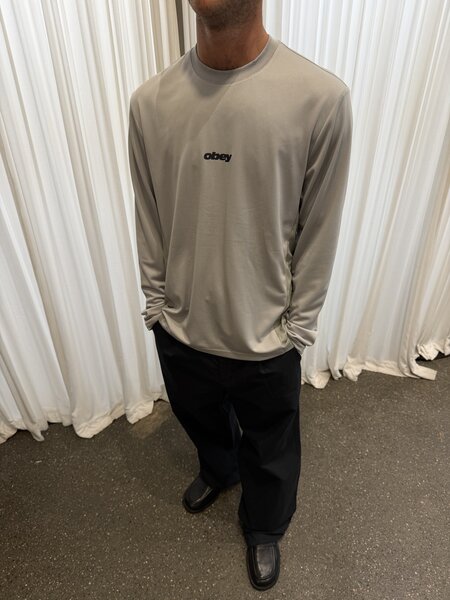 Obey Men Basecamp Knit Longsleeve