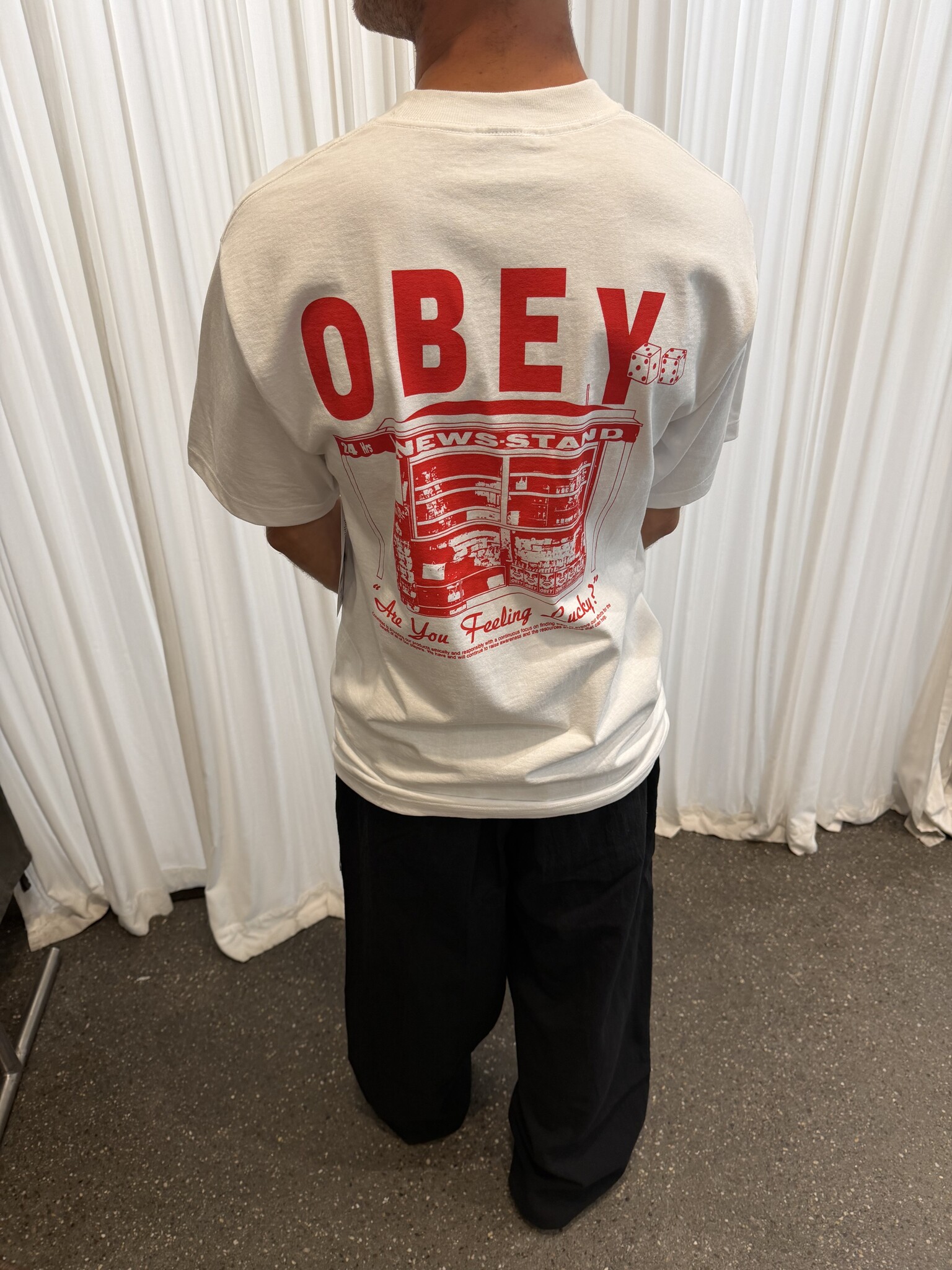 Obey Men Newstand T-Shirt