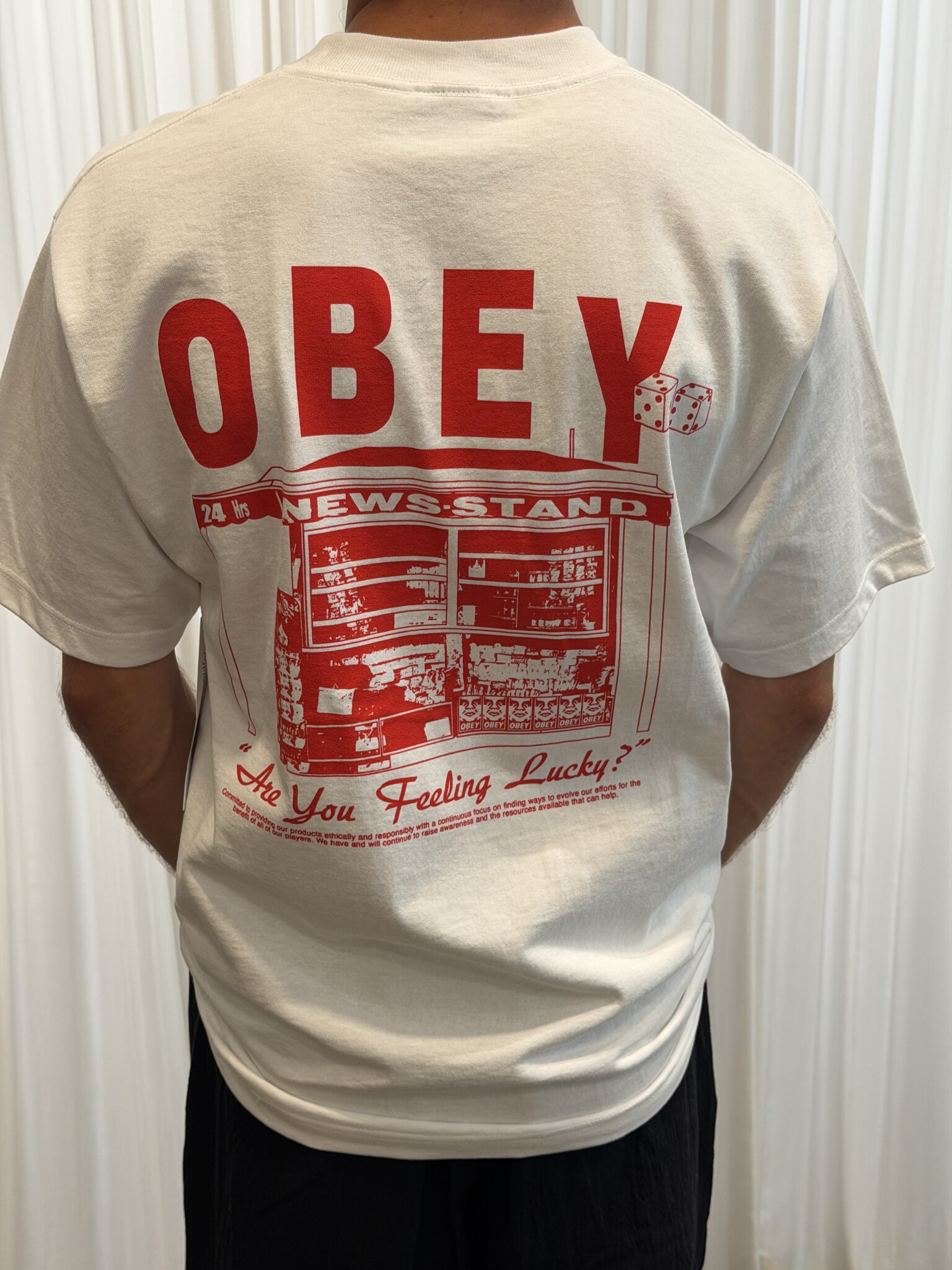 Obey Men Newstand T-Shirt