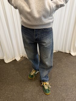 Obey Men Boxcar Straight Denim Trousers