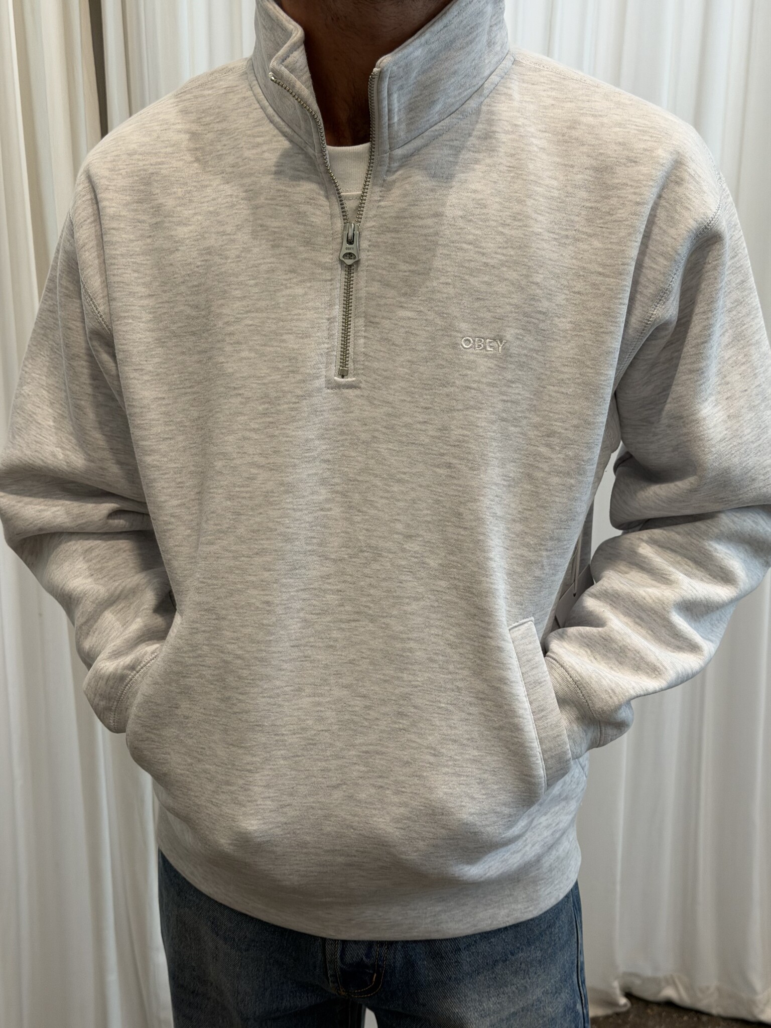 Obey Men Established Work Sweater