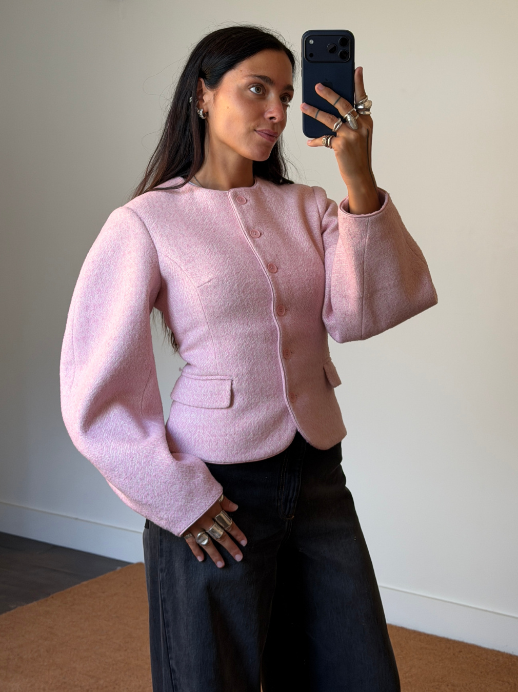 Rotate Cocoon Sleeved Jacket