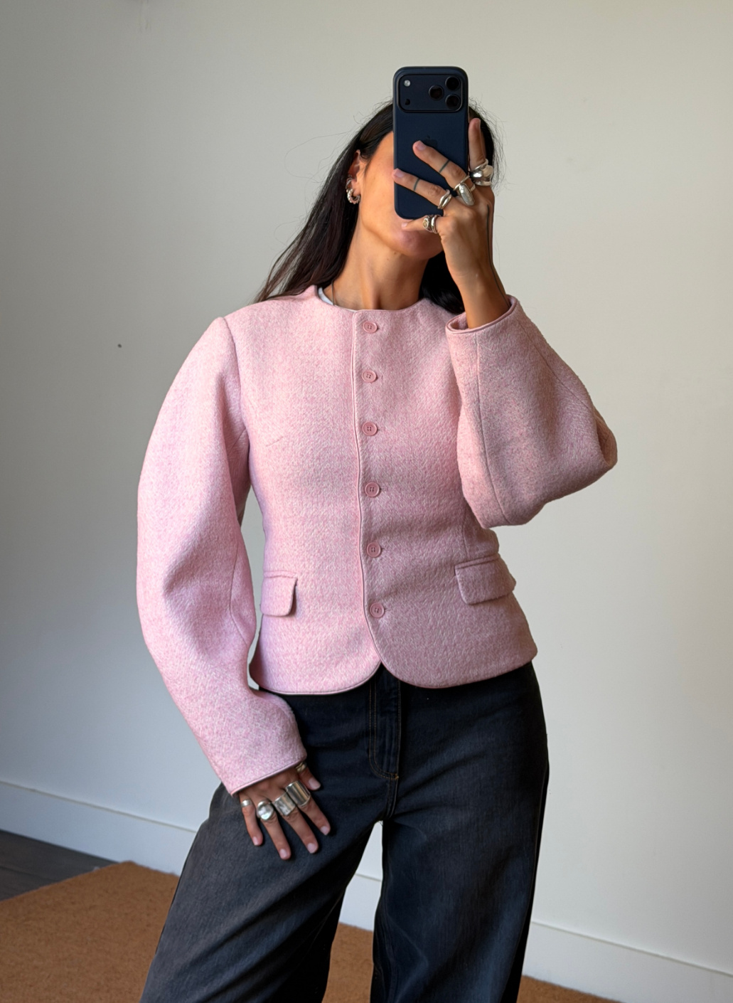 Rotate Cocoon Sleeved Jacket
