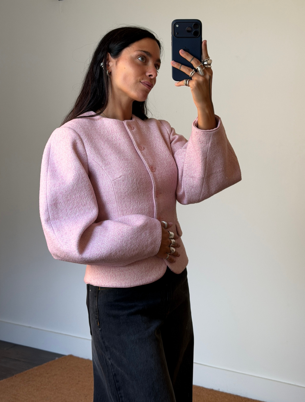 Rotate Cocoon Sleeved Jacket