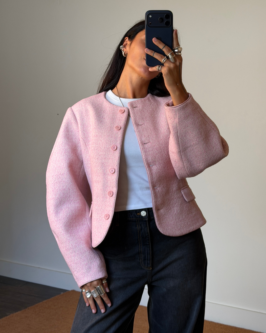 Rotate Cocoon Sleeved Jacket