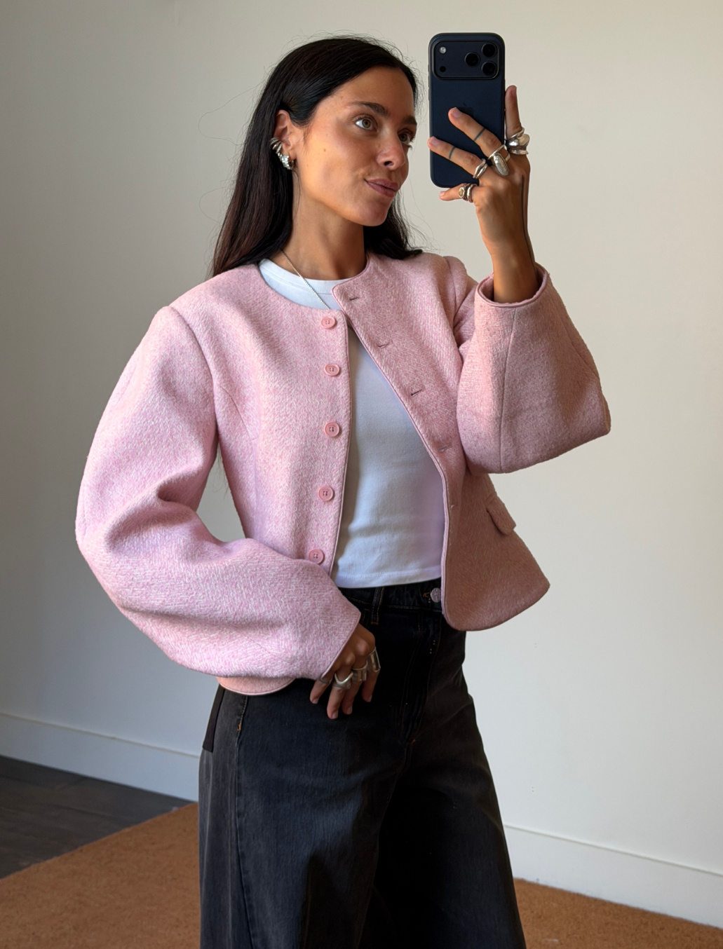 Rotate Cocoon Sleeved Jacket