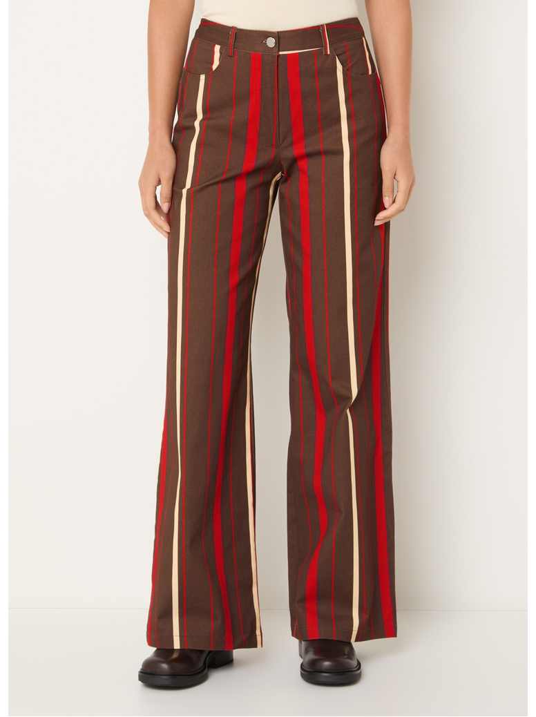 Laagam Leroy Striped Trousers