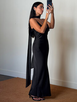 Rotate V-Neck Slip Dress