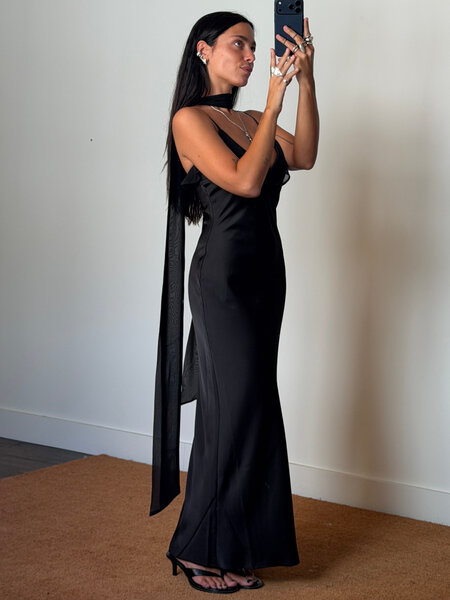 Rotate V-Neck Slip Dress