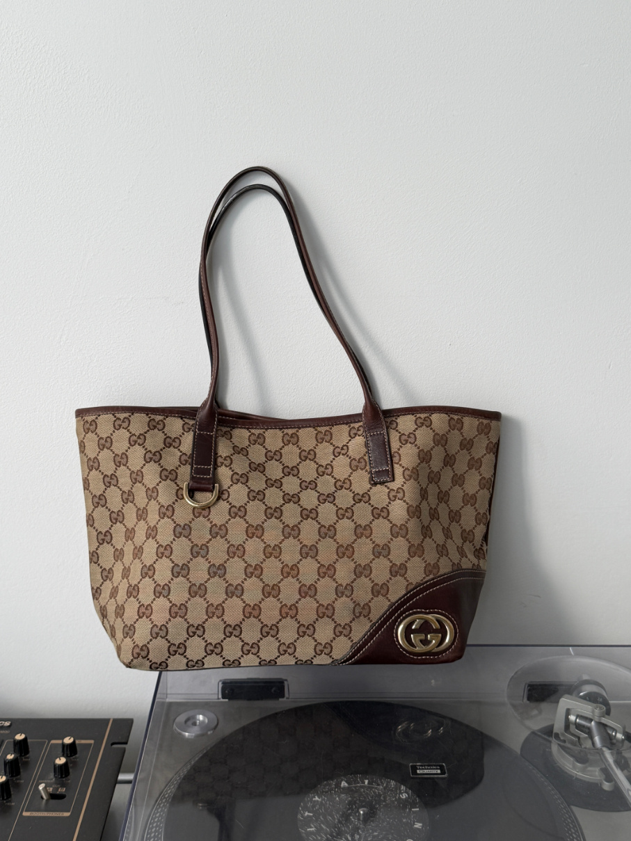 RR ARCHIVE Gucci GG Canvas Tote Bag