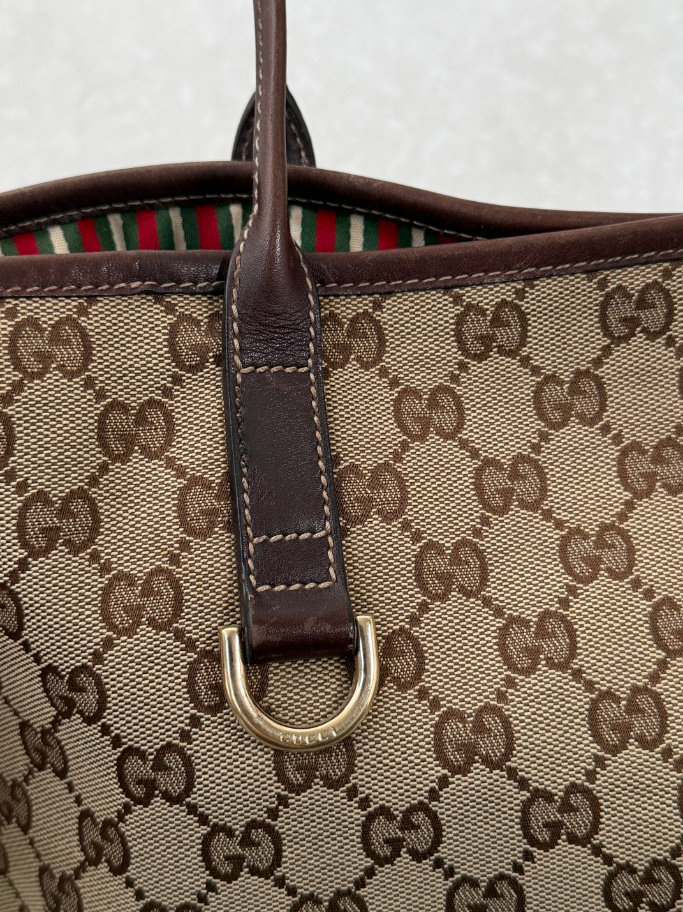 RR ARCHIVE Gucci GG Canvas Tote Bag