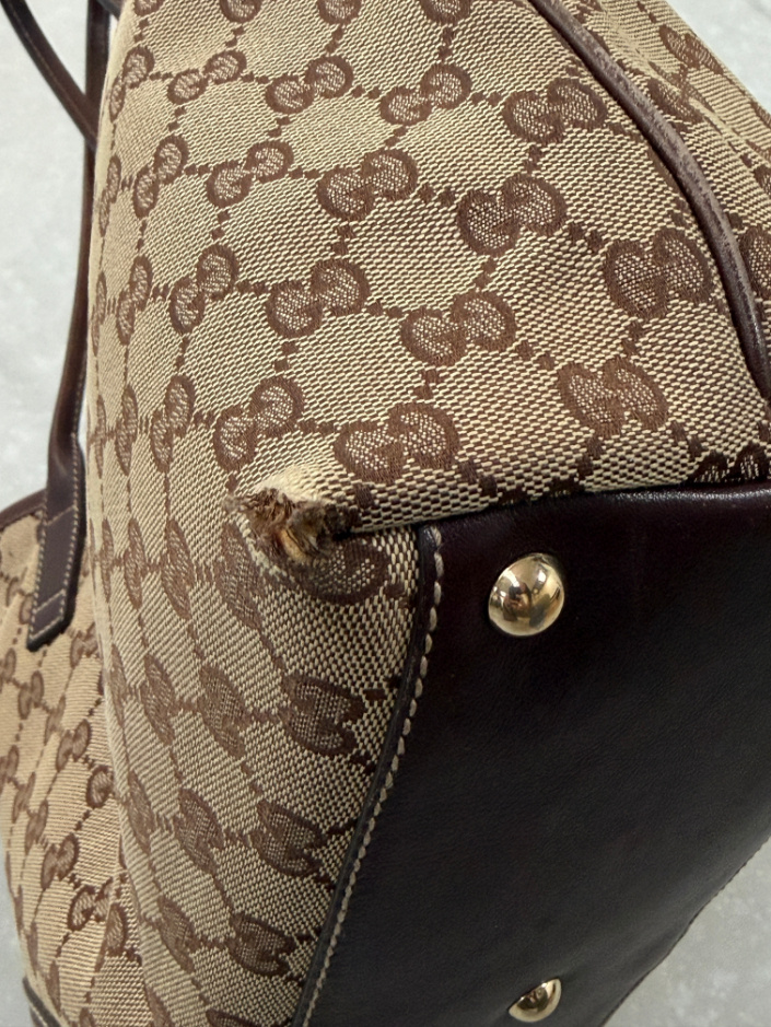 RR ARCHIVE Gucci GG Canvas Tote Bag